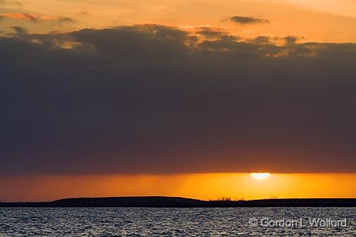 Powderhorn Lake Sunset_31043.jpg - Photographed along the Gulf coast near Port Lavaca, Texas, USA.